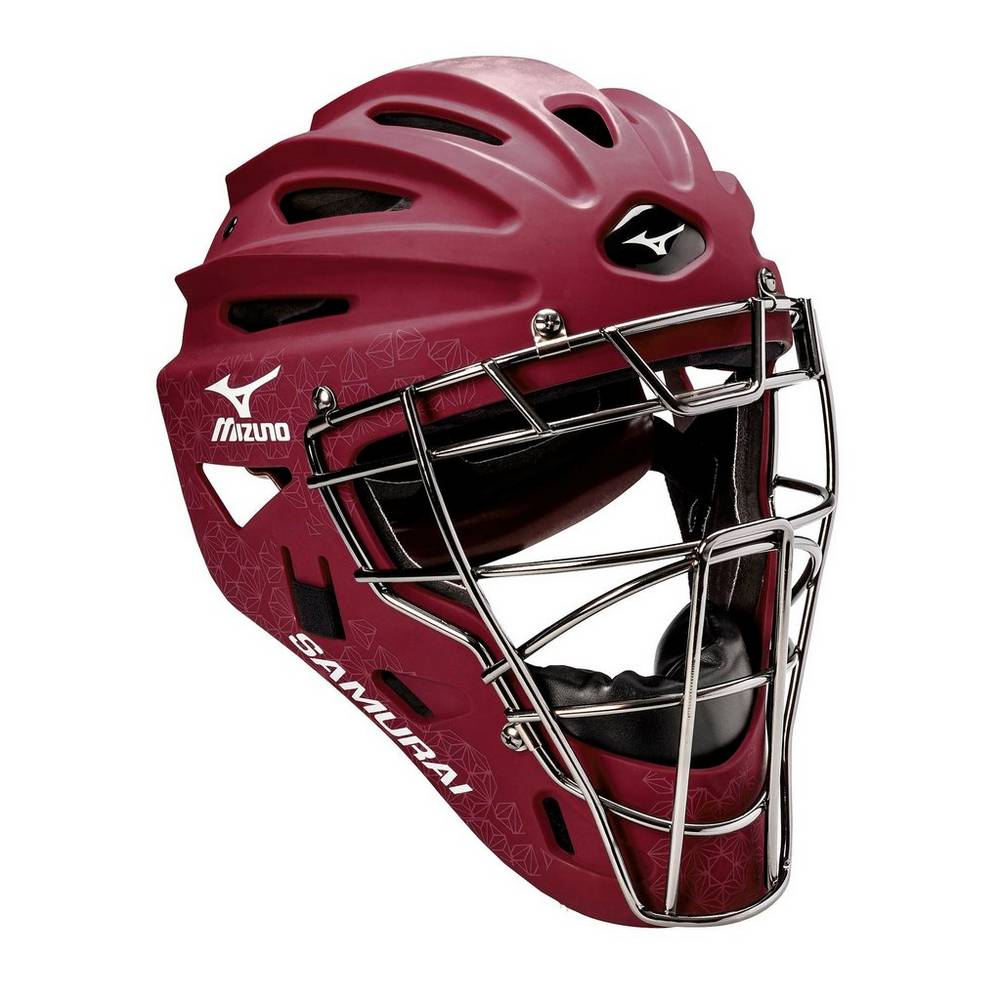 Casco Mizuno Samurai Fastpitch - G4 Mujer Burdeos Outlet NHIF-19625